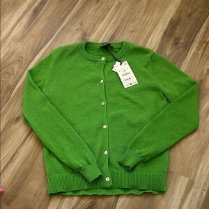 Zara Vibrant Green Women's Cardigan